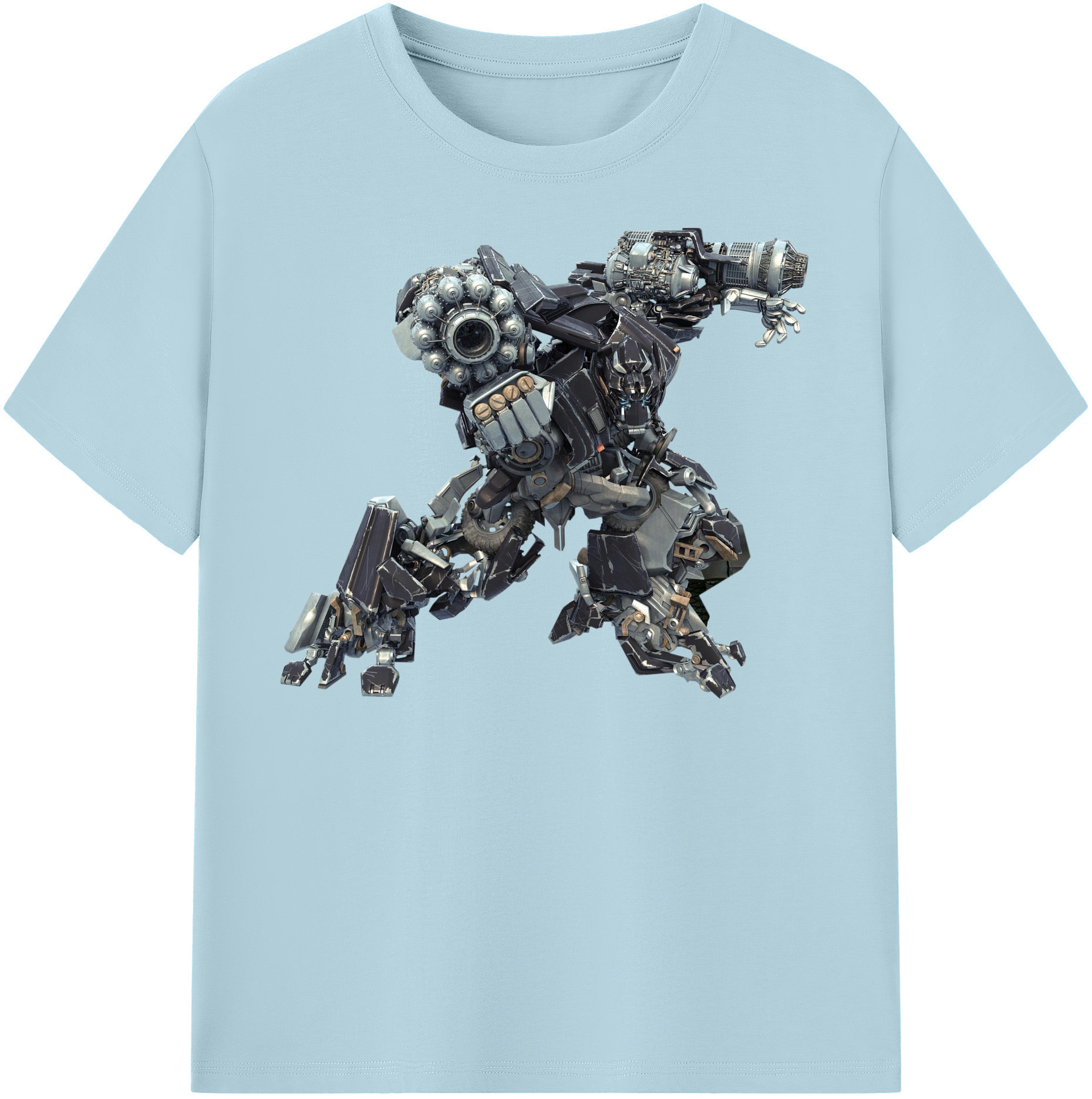 （画像用）  綿100％半袖Tシャツ（フロントプリント）